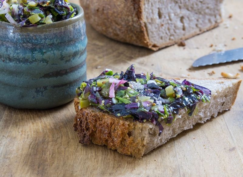 Le tartare d’algues Le Laurier